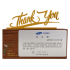 YSS1071-우드메탈상패- 탱큐