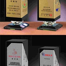 YSG2001-블랙통크리스탈 메탈트로피-대,중,소