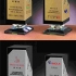 YSG2001-블랙통크리스탈 메탈트로피-대,중,소